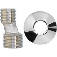 eccentric 3\4"*1\2", 100шт. (10шт\уп*10), эксцентрик с декор.чашкой д\смесителя латунь, lavita