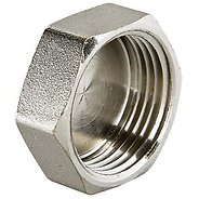 fc 1", 400шт. (50шт\уп*8), заглушка вн.резьба латунь никелиров., lavita