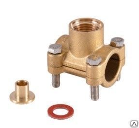 fast punch for pipe 1\2"*10*1\2", 100шт., обойма-тройник ремонтная латунная, lavita